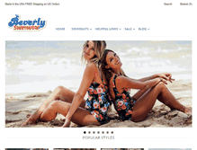 Tablet Screenshot of beverlyswimwear.com